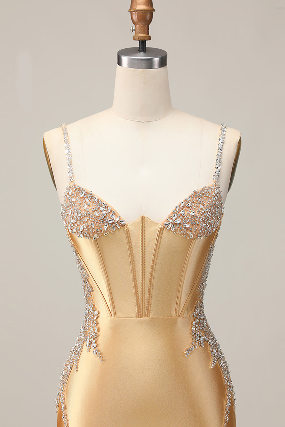 Royal Blue Bodycon Corset Beaded Homecoming Dress