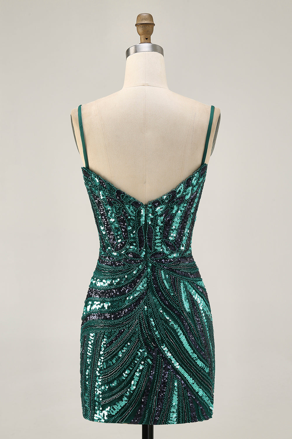 Sparkly Strapless Royal Blue Bodycon Homecoming Dress