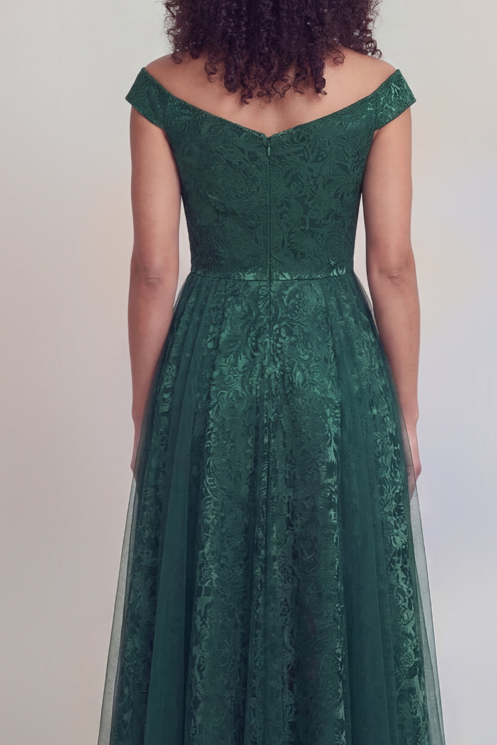 Jacquard Navy A Line Maxi Mother of the Bride Dress