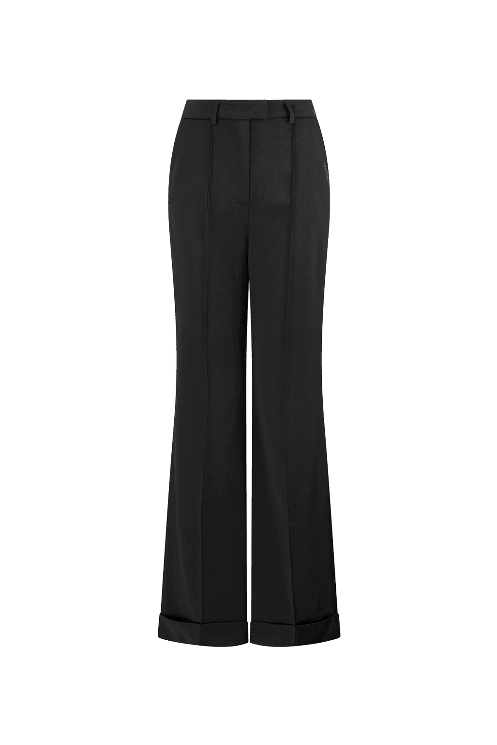CURAAE Hazel Fit Flare Trouser In Black
