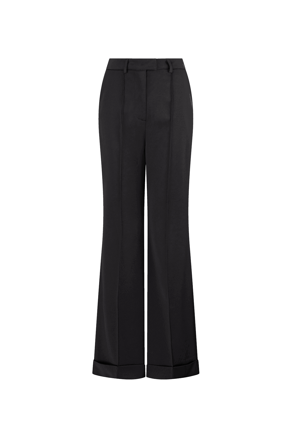 CURAAE Hazel Fit Flare Trouser In Black