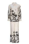 CURAAE Cannes Set in White & Black Floral