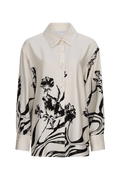 CURAAE Cannes Shirt in White and Black