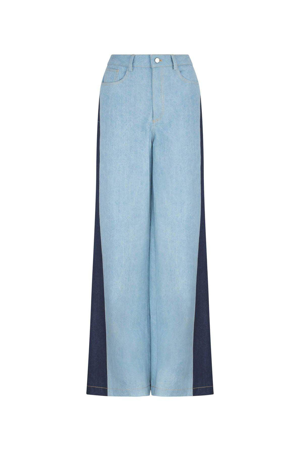 CURAAE Lyon Wide Leg Denim Jeans