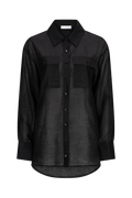 CURAAE Vincent Long Sleeve Shirt in Black