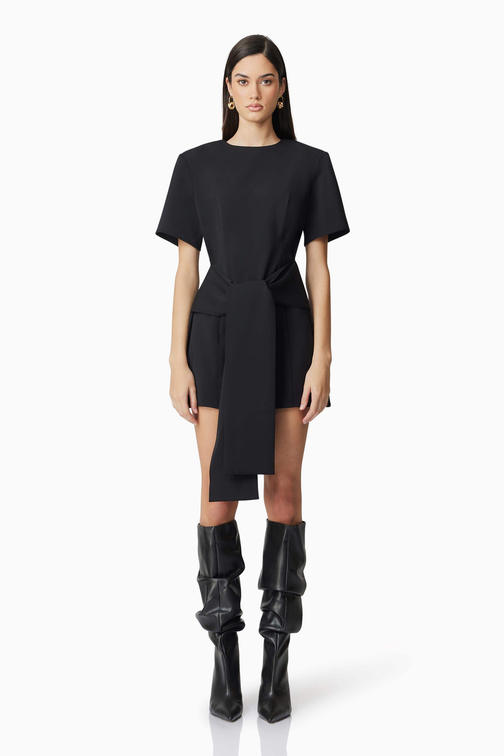 CURAAE Noa Mini Dress In Black