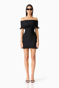 CURAAE Catiana Mini Dress in Black