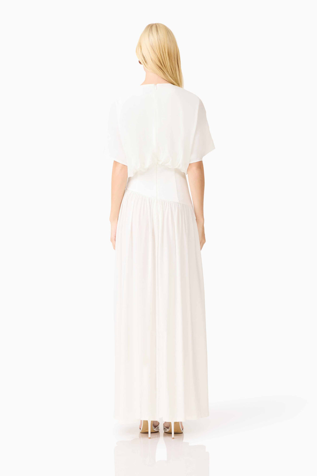 CURAAE Amaris Maxi Dress in White