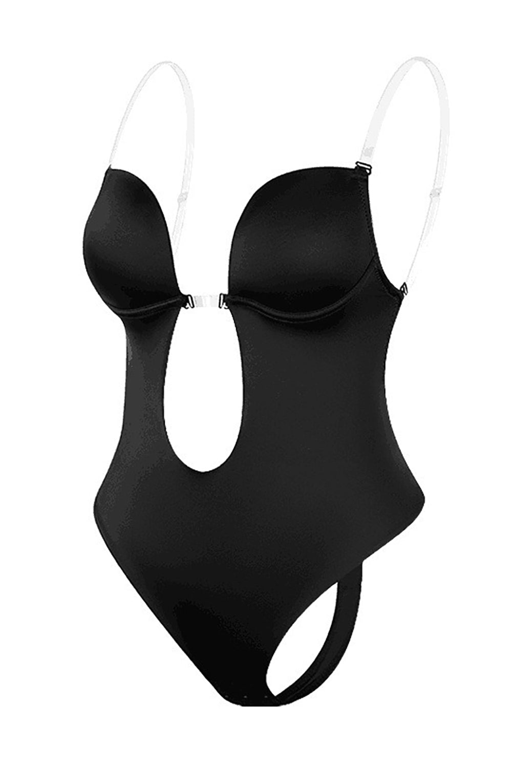 Apricot Cut-Out Push-Up Tummy Control Shapewear