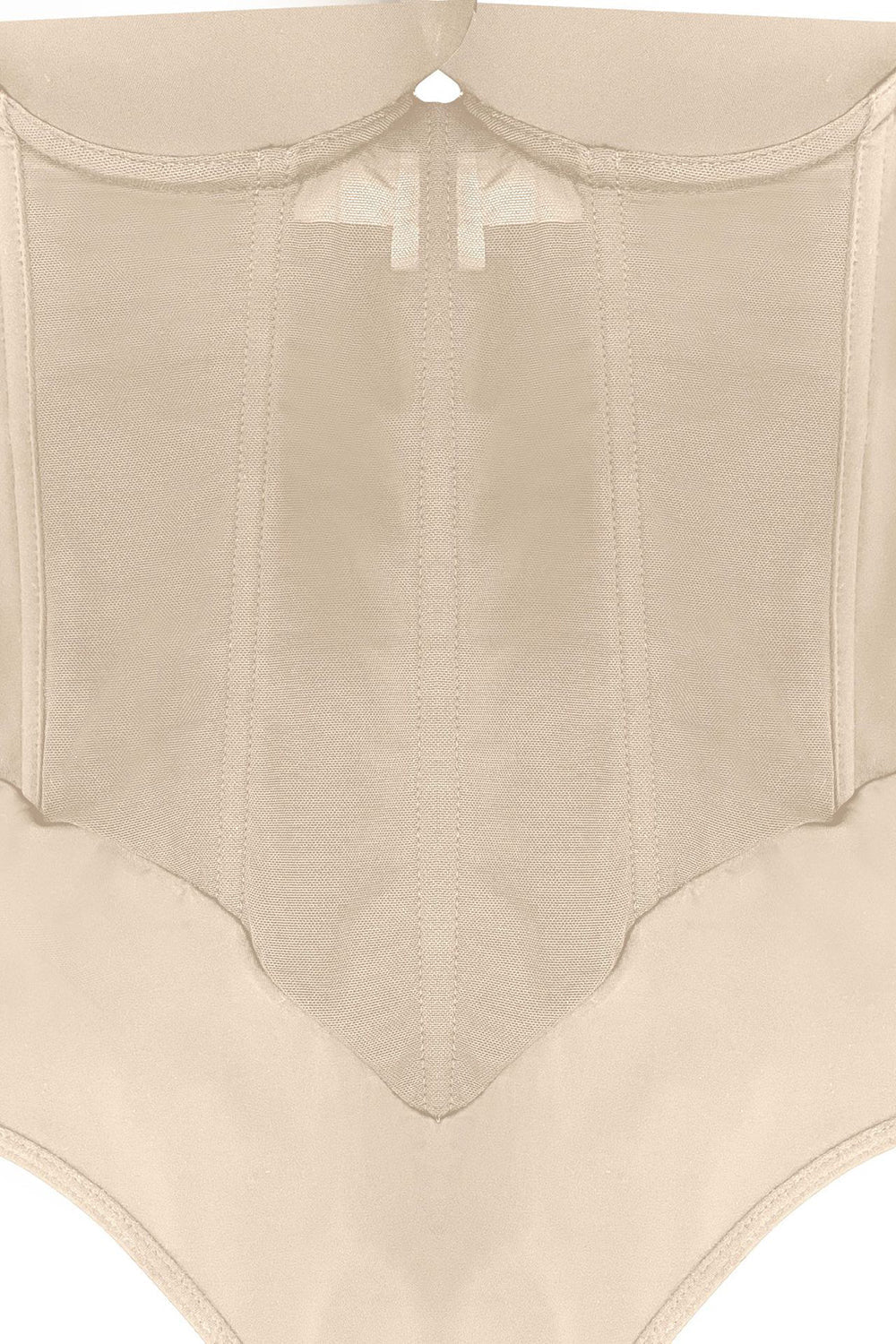 Apricot Corset Tummy Control Butt Lifting Bodysuit Shapewear