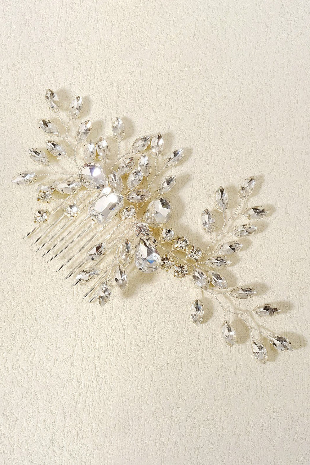 Handmade Crystal Flower Bridal Headpiece