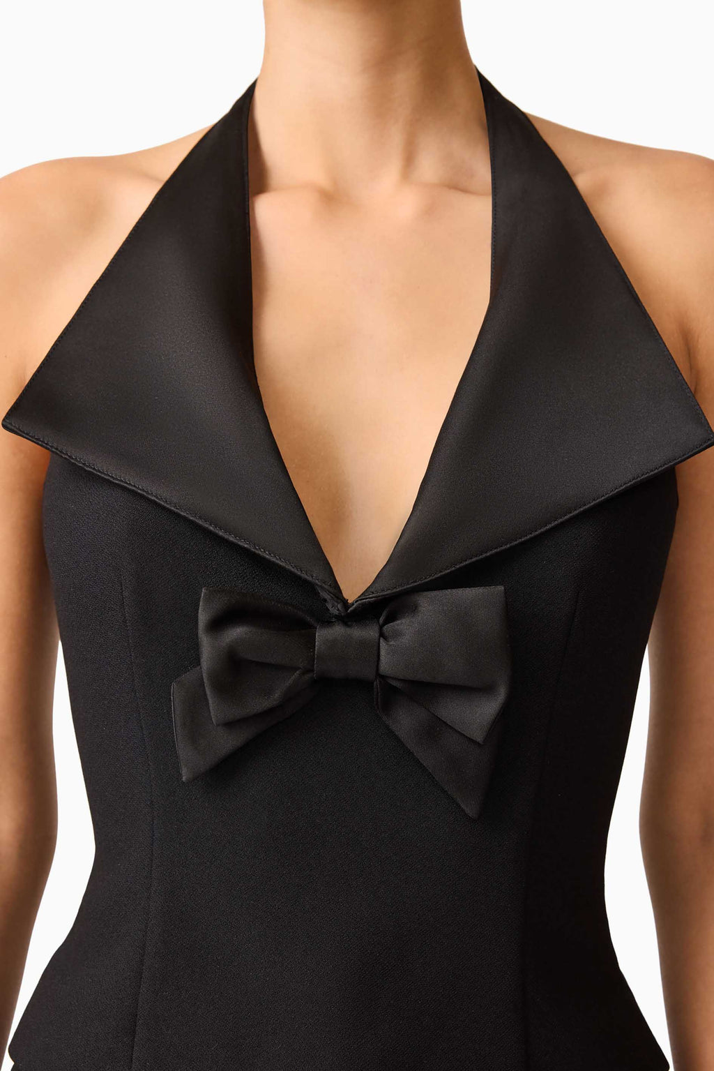 Ruby Halter Top in Black
