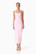 Marla Halter Gown in Pink