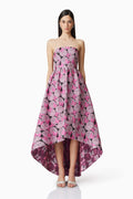 Aimee Strapless Gown in Pink