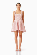 Joesphine Corset Mini Dress in Pink