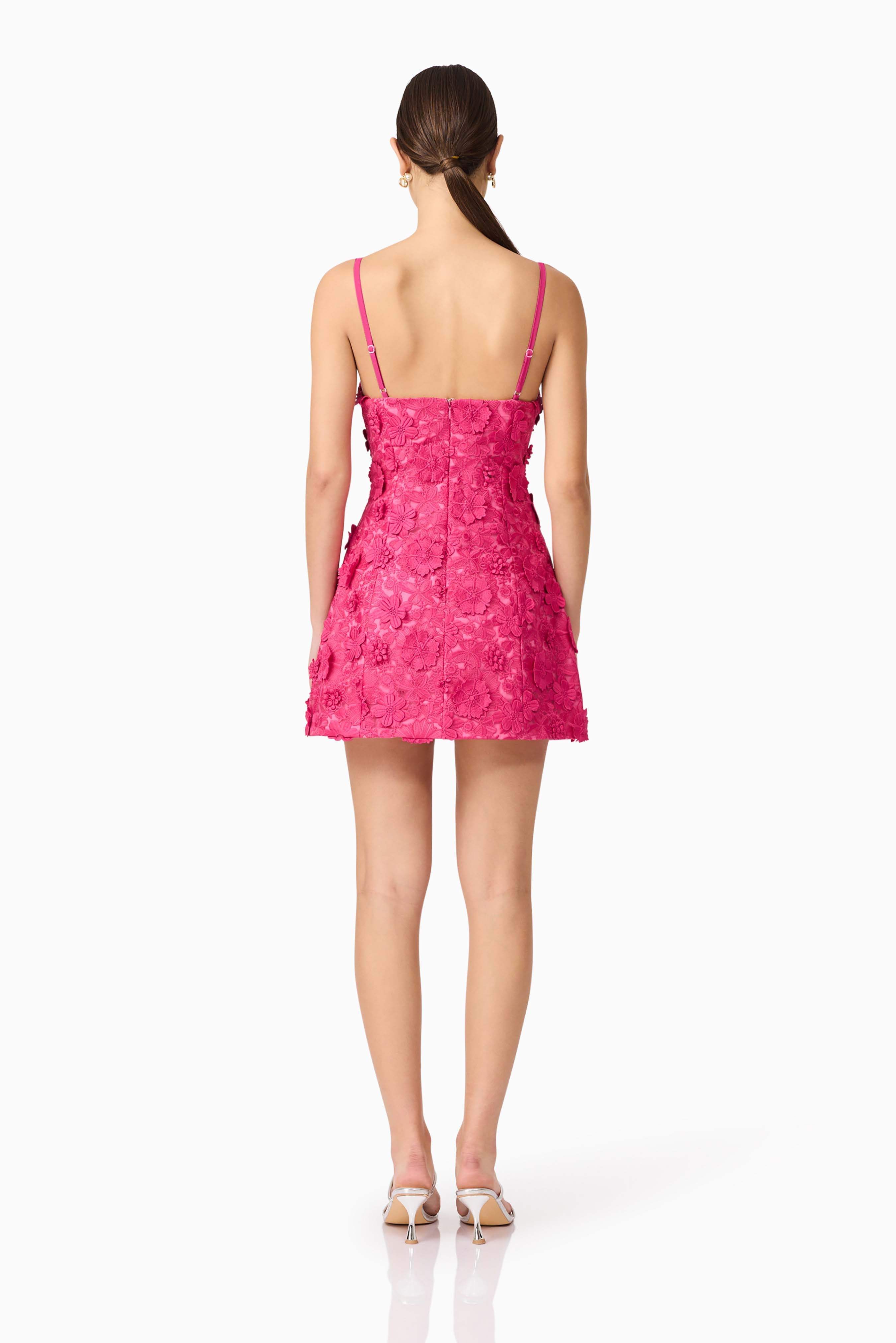 Claudia Party Dress in Pink