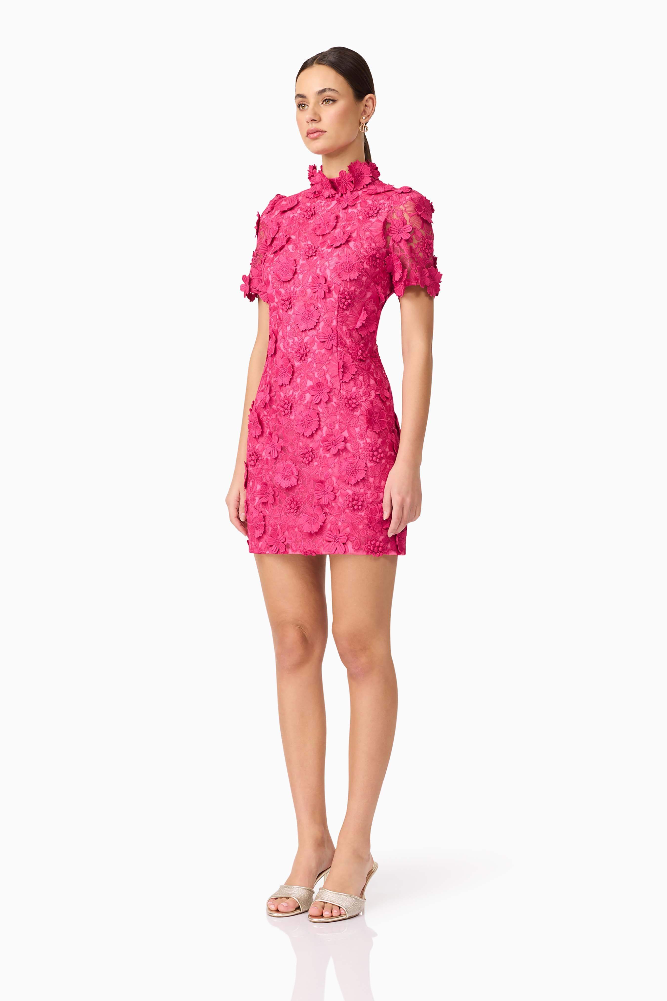 Claudia Short Sleeve Mini Dress