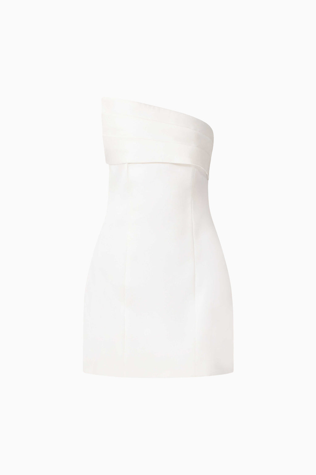 Sydney Strapless Mini Dress in White