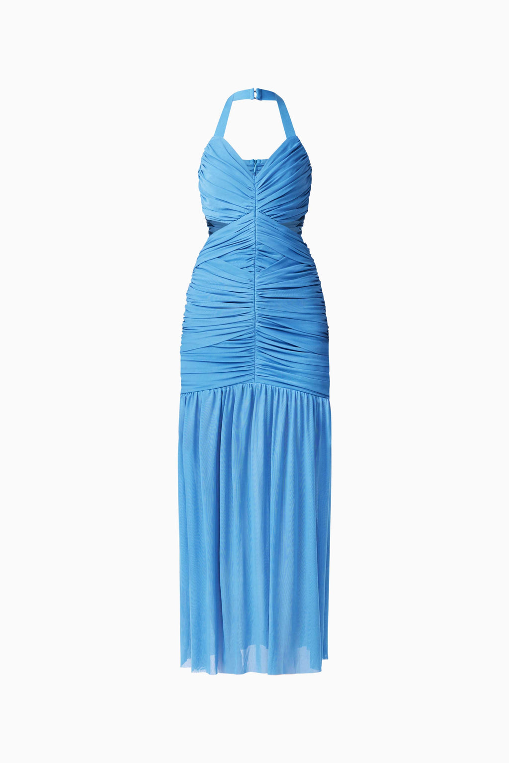 Elena Halter Gown in Blue