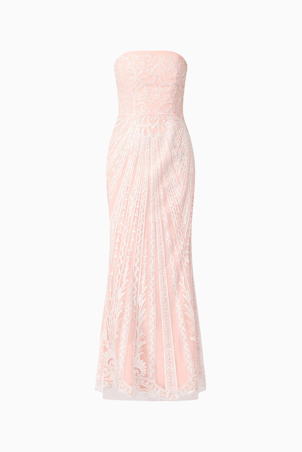 Kiki Strapless Gown in Pink