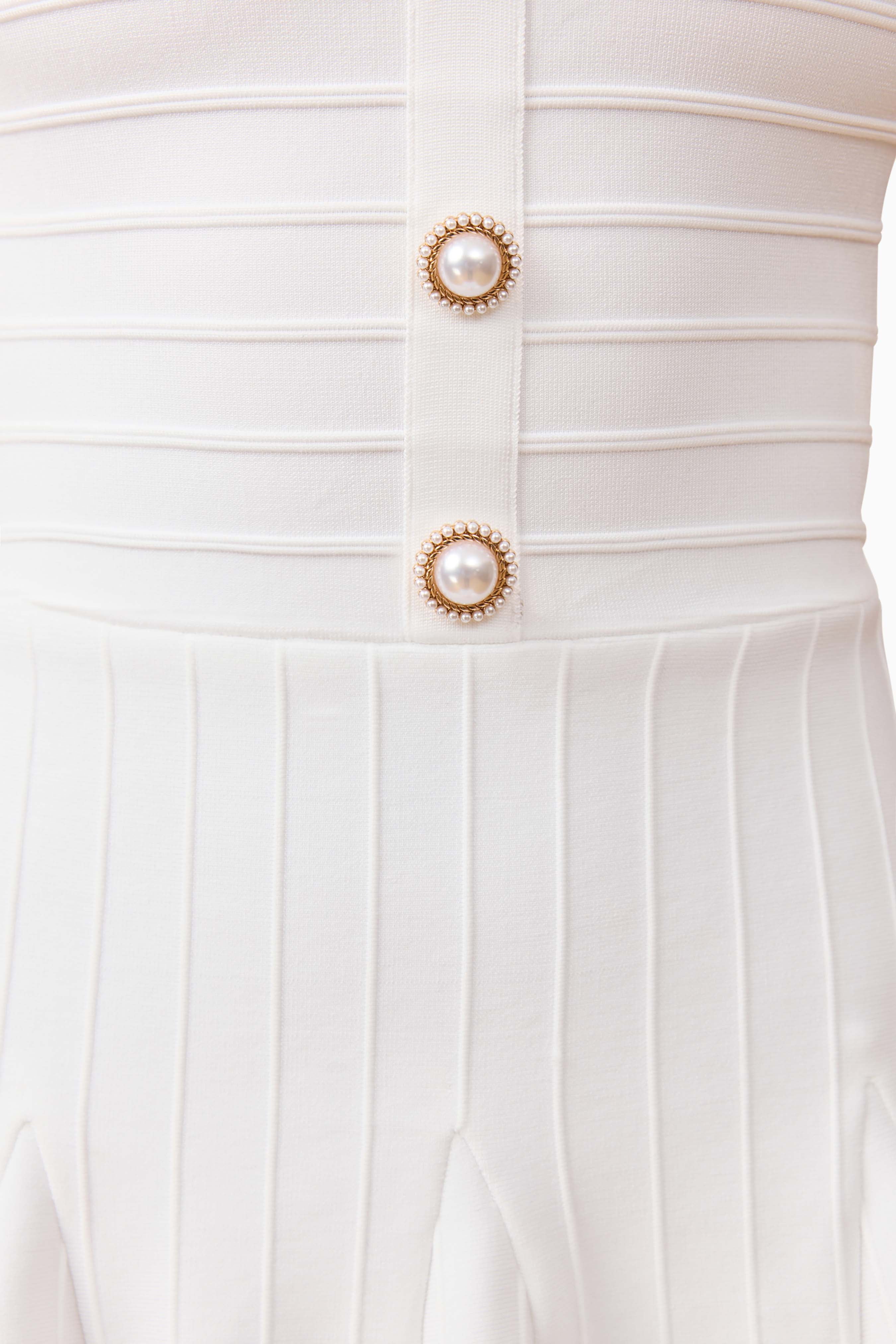 Fiona Mini Dress in White
