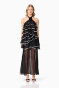 Melissa Halter Maxi Dress in Black