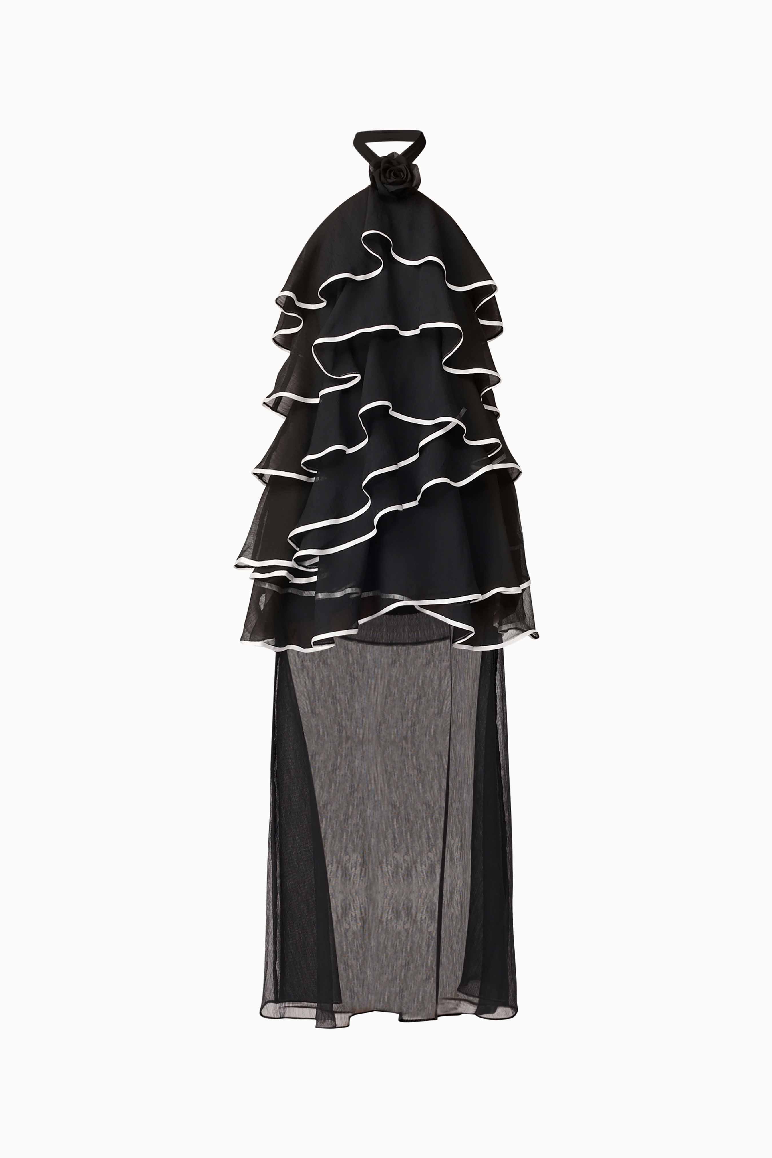 Melissa Halter Maxi Dress in Black