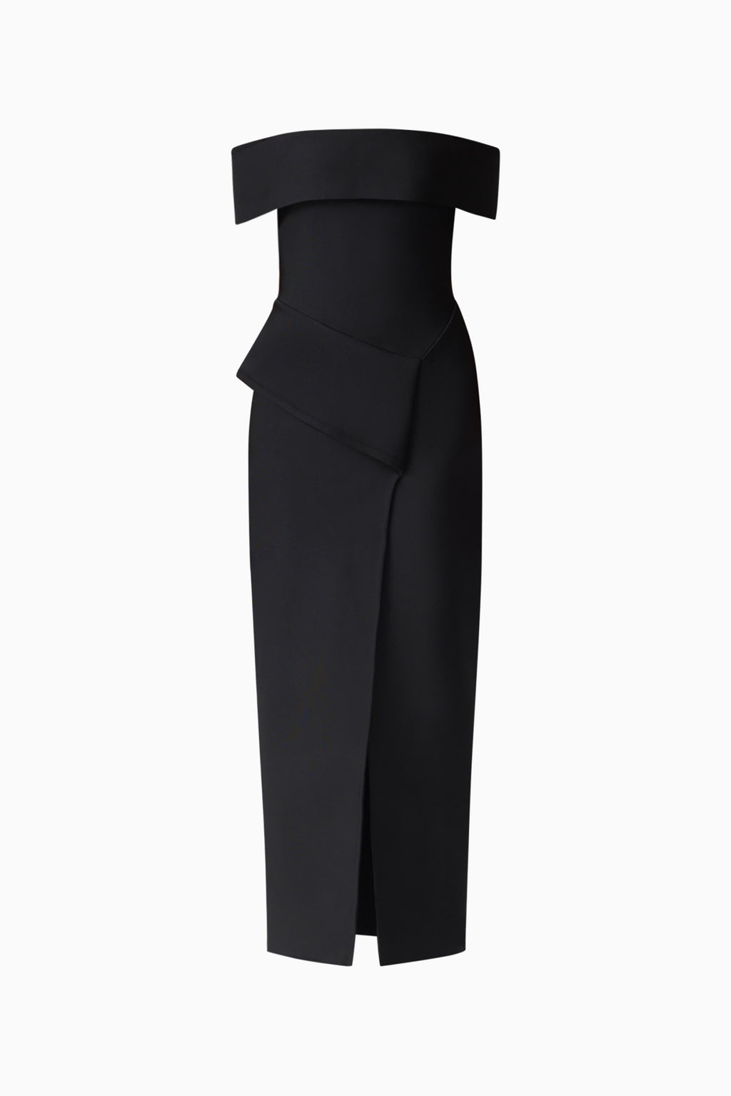 Celia Off The Shoulder Gown in Black