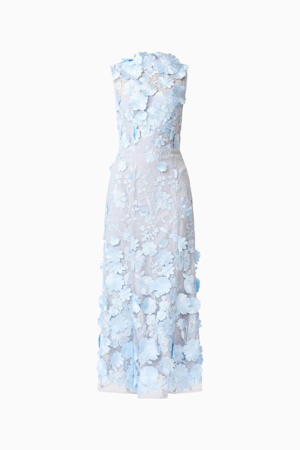 Selene Cocktail Midi Dress Blue