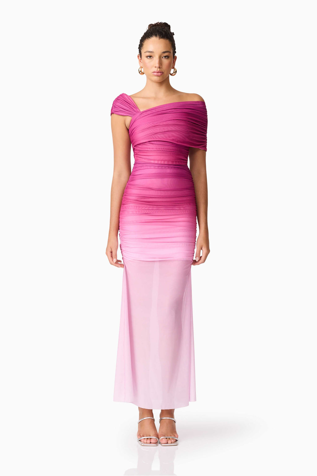 Brigitta Maxi Dress in Pink