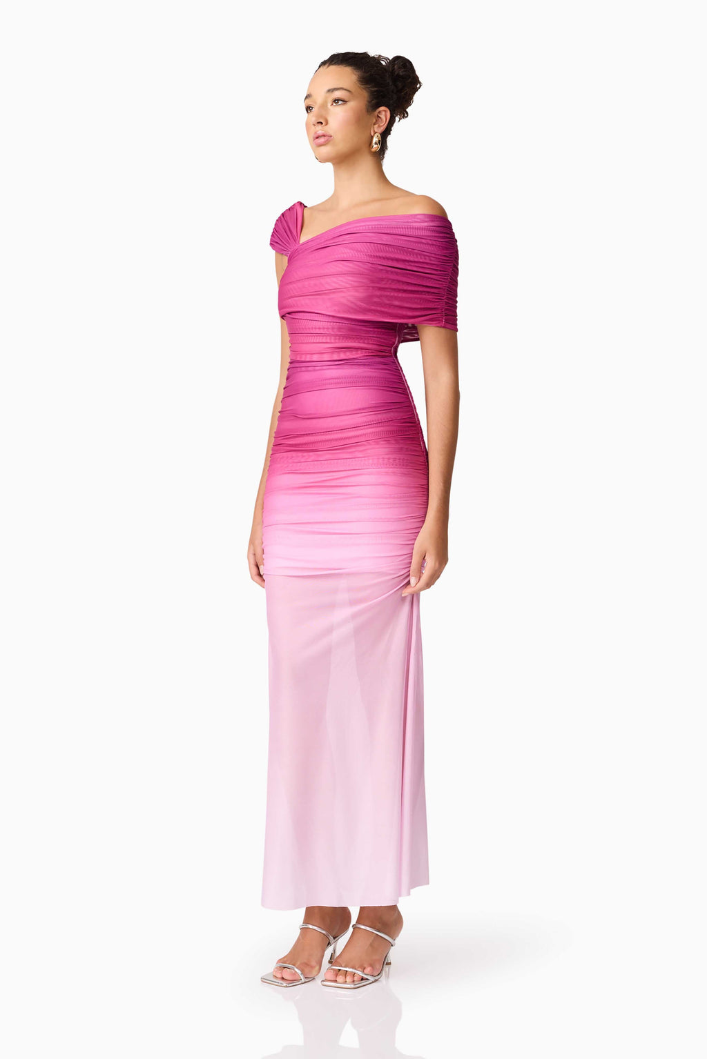 Brigitta Maxi Dress in Pink
