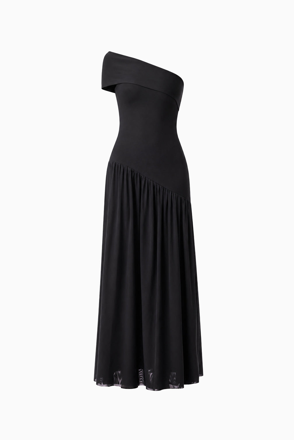 Jesselle Off The Shoulder Gown in Black