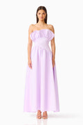 Laurel Sleeveless Maxi Dress in Purple