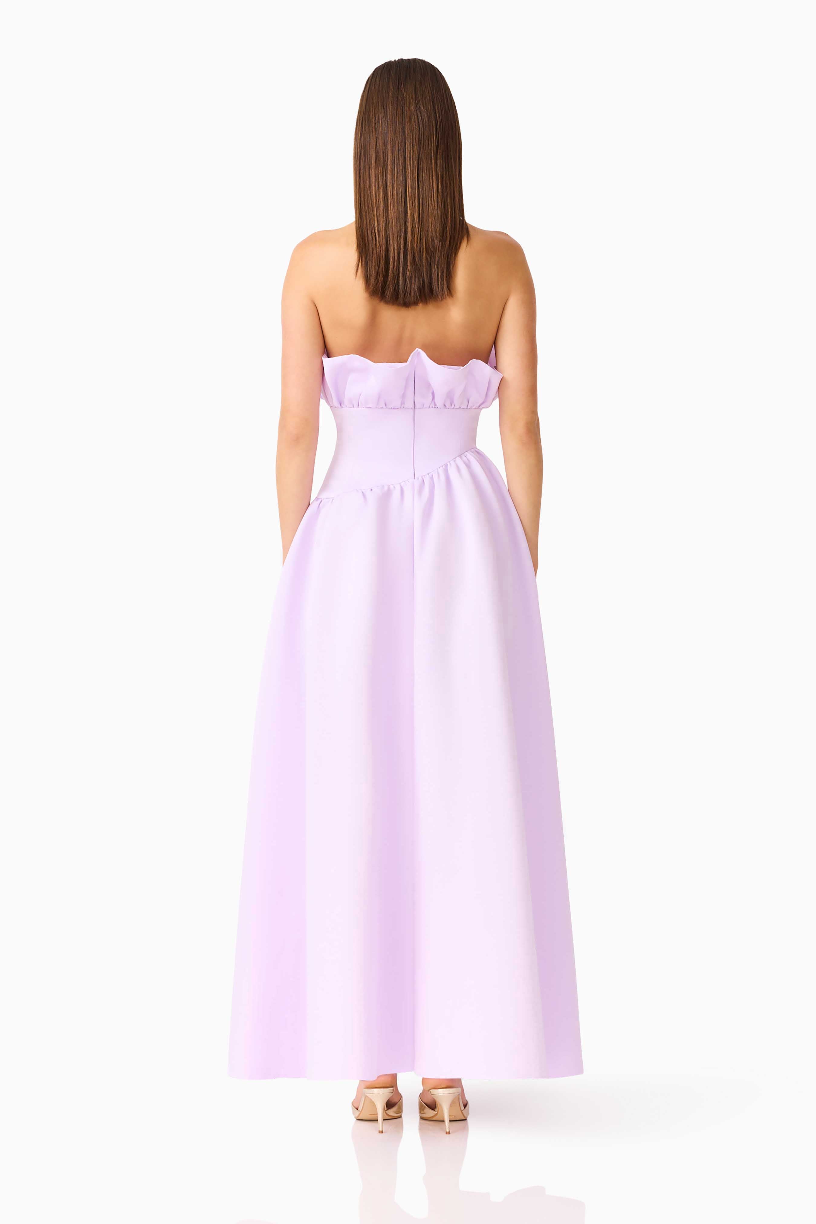 Laurel Sleeveless Maxi Dress in Purple