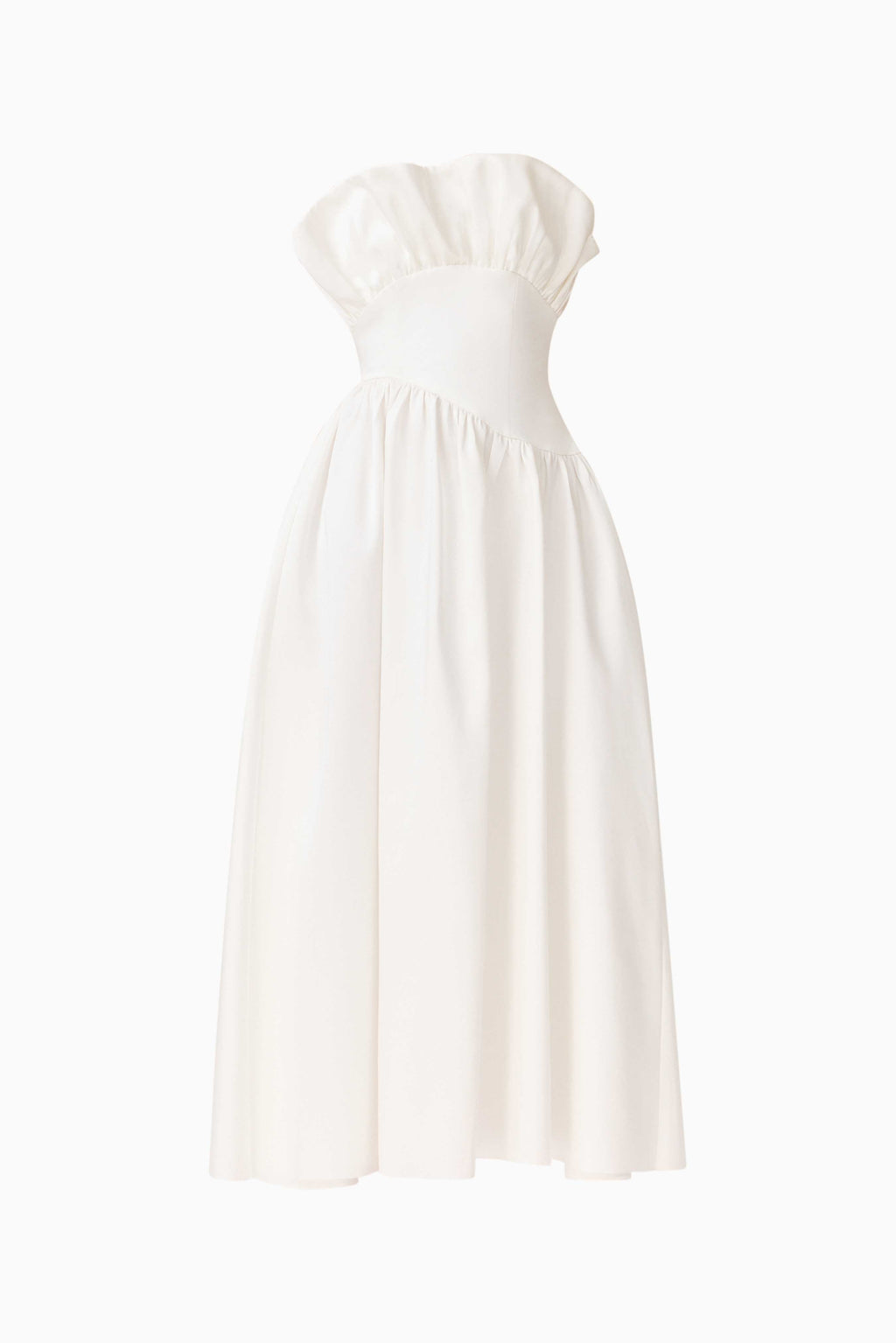 Laurel Sleeveless Maxi Dress in Pearl White