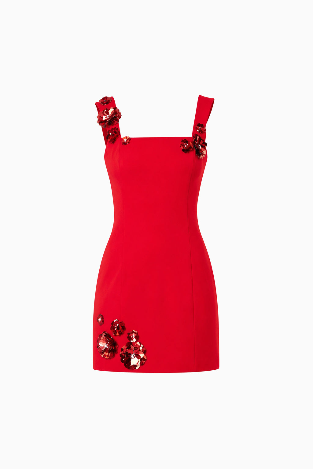Emma Eventwear Mini Dress In Red