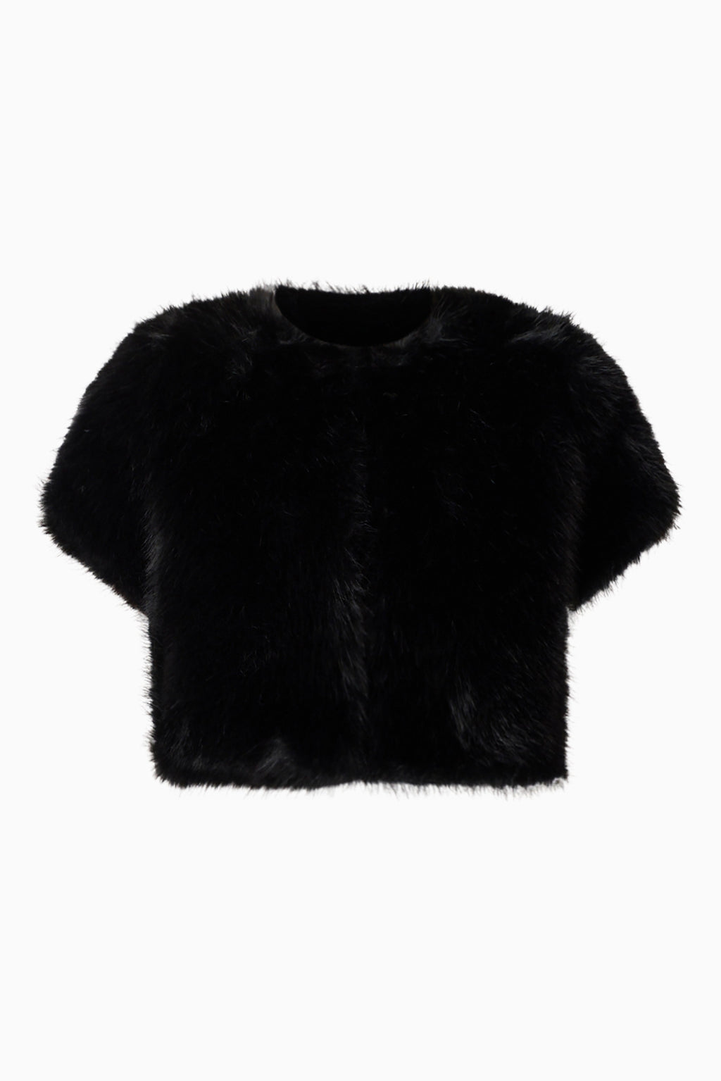 Lucyna Short Sleeve Bolero in Black