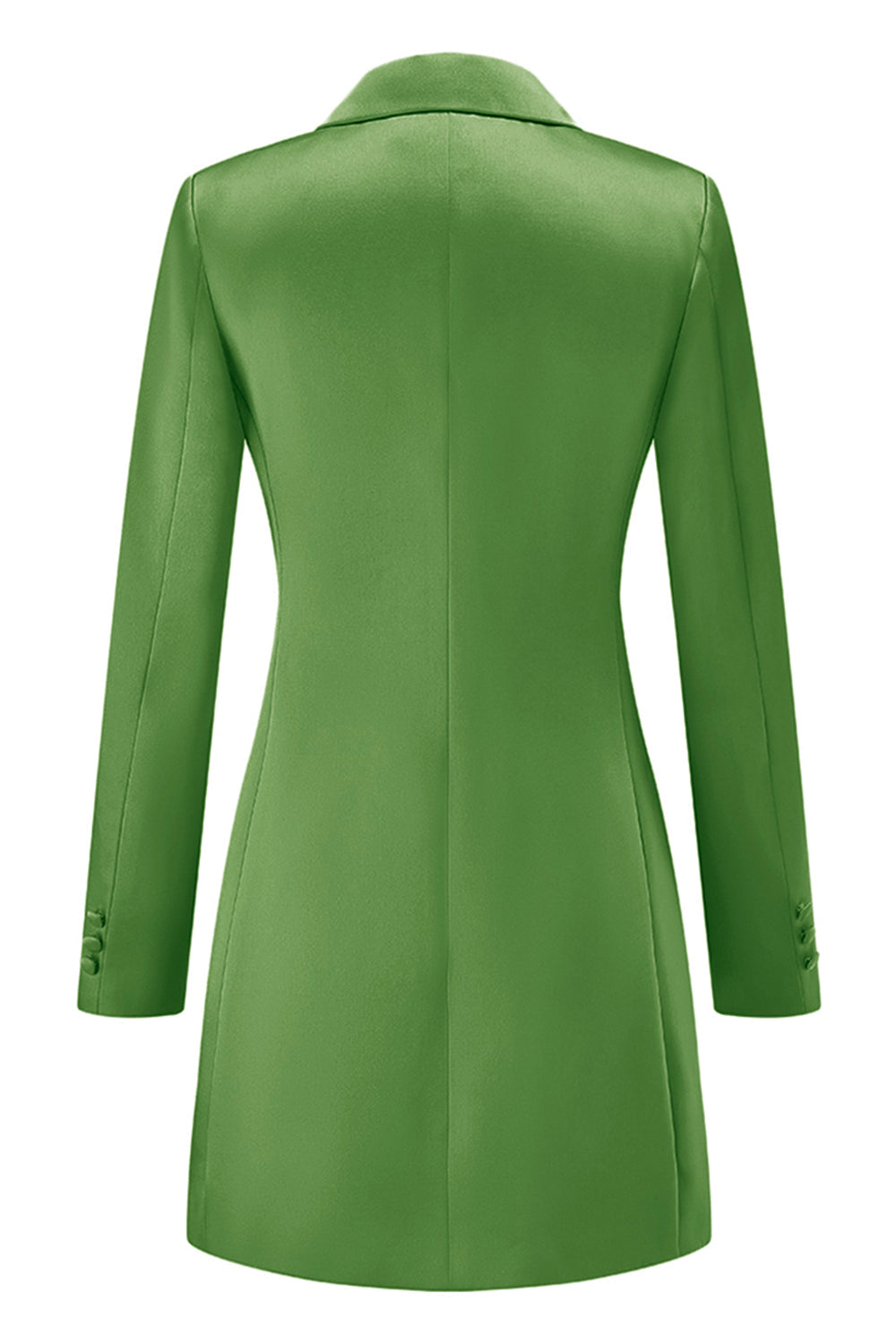 Champagne Peak Lapel Single Breasted Women Blazer