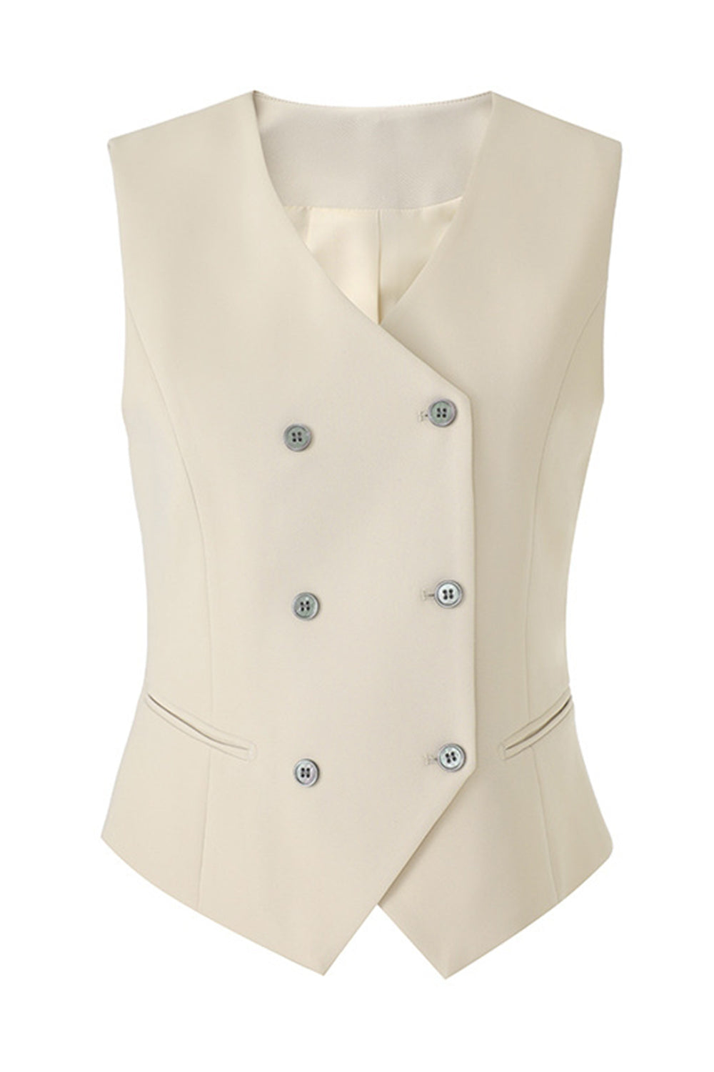 3 Piece Black Peak Lapel Women Business Casual Suits