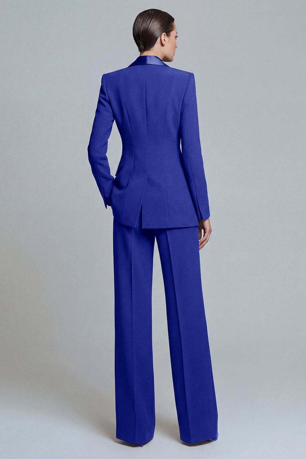 2 Piece Dark Green Shawl Lapel Single Buckle Women Suits